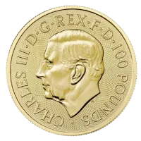 Монета «Мерлин»,  2023 г., Золото, 31,1 гр., проба 9999, СОЕДИНЕННОЕ КОРОЛЕВСТВО