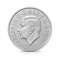 Монета "Моргана ле Фэй",  2024 г., Серебро, 31,1 гр., проба 999, СОЕДИНЕННОЕ КОРОЛЕВСТВО