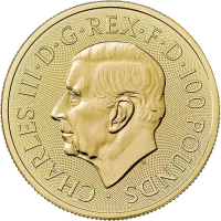 Монета «Моргана ле Фэй», 2024 г., Золото, 31,1 гр., проба 9999, СОЕДИНЕННОЕ КОРОЛЕВСТВО