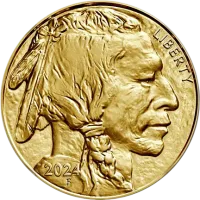 Монета «Бизон (Буффало)», 2025 г., Золото, 31,1 гр., проба 9999, СОЕДИНЕННЫЕ ШТАТЫ