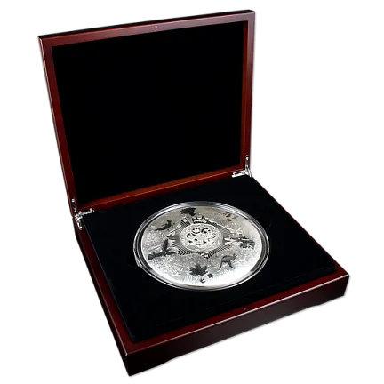 Монета «Самые известные инвестиционные монеты»,  2023 г., Серебро, 1 000 гр., проба 999, САМОА