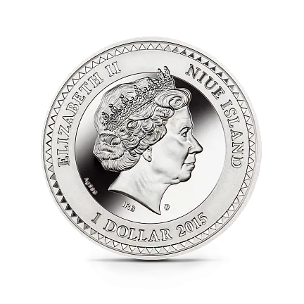 Монета "Мир твоей души. Вера",  2015 г., Серебро, 17,5 гр., проба 999, НИУЭ