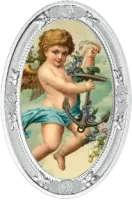 Монета «Ангел Надежды»,  2022 г., Серебро, 10 гр., проба 925, КАМЕРУН